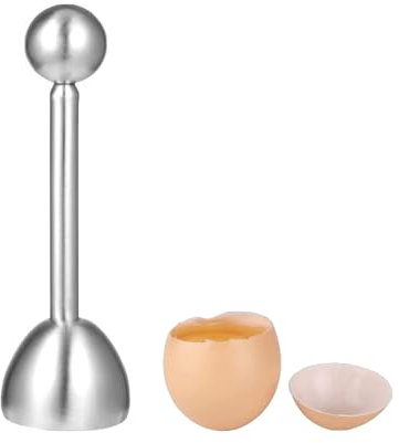 GOIYZTTR Abridor de Huevos Acero Inoxidable Separador Cáscara de Huevo Se Utiliza para Cortar y Scáscaras Huevo