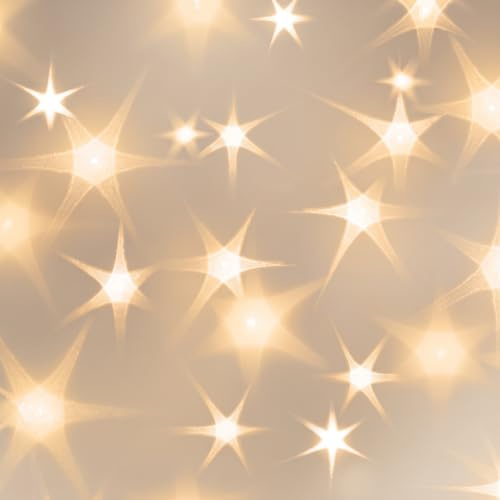 Blulu Sternenfolie Lichteffekt Hologrammfolie 30x20cm, 18 Stück, Sterne | Blatt 3d-Sternen-Effekt Folie, PVC Fensterfolie, DIY Laternen Bastelfolie Basteln für Advent Weihnachten Dekoration