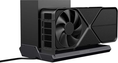 MINISFORUM DEG1 eGPU Dock, estación de acoplamiento externa de GPU para RTX 4090, AMD RX 7900 XTX, extensión de tarjeta gráfica eGPU compatible con alimentación estándar ATX/SFX, estación de