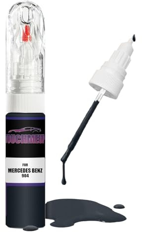 Lackstift-Set für Mercedes Benz Modelle Dunkelblau 904, Pinsel, Kratzer, Chip, Reparatur-Set