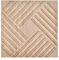 VEVOR Pannelli da Parete 3D, 12 Pezzi 500 x 500 x 25,6 mm 2,97 m², Piastrelle Artistiche da Parete Stile Moderne Linee, Pannello per Soffitto Sala, Decorazione Interni, Colore Legno Chiaro