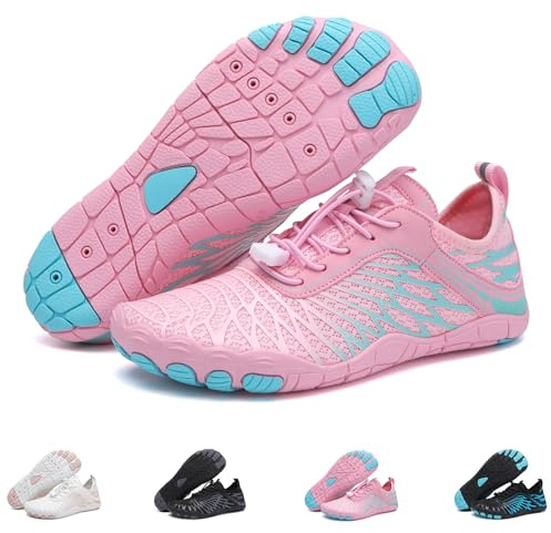 Hiking Barefoot Shoes for Womens Mens, 2026 New Comfortable Healthy&Non-Slip Barefoot Vitality Shoes Women's Minimalist Athletic Footwear, Wide Toe Box Water Shoe for Women Men,Hiking Walking Daily Wear