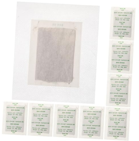 VALICLUD 10piezas Parches Detox Para Pies Almohadillas De Jengibre Natural Para Pies Cuidado De Adhesivo Transpirable