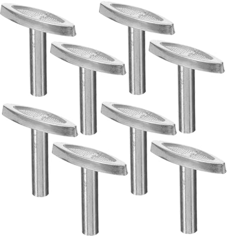 Homoyoyo 8 Pcs Music Box Winding Key Replacement Clock Winder Key for Diy Music Box Mechanism Mini Winding Handle for Hand Crank Musical Repair and Jewelry Parts