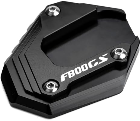 Motocicleta Accesorios para F800GS 2025 2024 F800 GS ADV F 800 GS Adventure Soporte Lateral Ampliar Almohadilla de Extensión Placa de caballet moto soport pie (L (2024-2025))