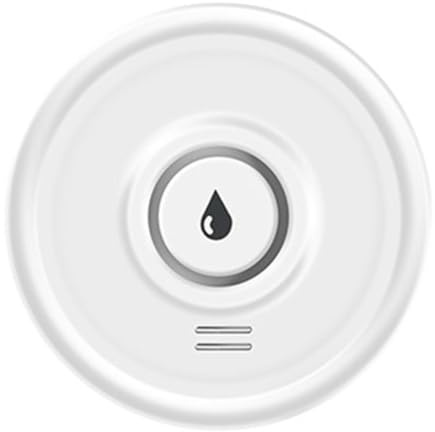 Ujjdwiurgh Tuya Détecteur d'inondation WiFi Smart Life Application Détecteur de fuite d'eau Alarme sonore Alarme Connexion Alerte Application