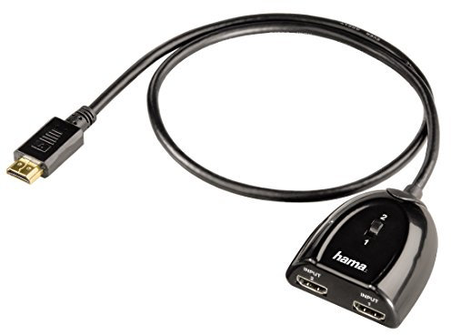 Hama 75122224 HDMI Switch 2 x 1 schwarz