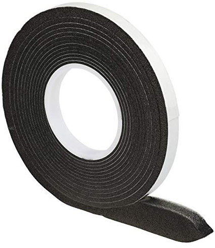 Komprimierband 10/3 │ anthrazit │ 1 Stück │ 10 m lang │ Rollenbreite: 10 mm, Fugenbreite: 3-7 mm │ Fugendichtband │ Quellband