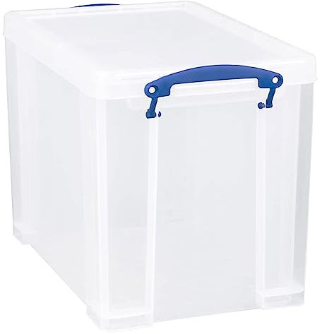 Really Useful Box Plastic Storage 19 Litre Clear