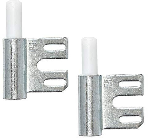 Gedotec Stahlzargen-Band Variant-Rahmenteil V 8100 WF verzinkt für Innen- & Drehtüren | Anschlag DIN links & rechts | MADE IN GERMANY | Tragkraft 40 kg | 2 Stück - Spezial-Rahmenteil Türbänder