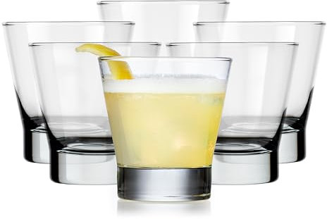 Libbey Modern Bar Essentials - Bicchieri doppi Old Fashioned, 297,7 g, set di 6
