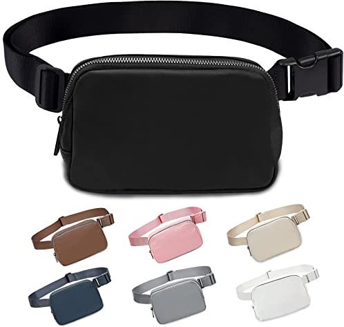Marsupio per Donne e Uomini, Marsupi alla moda per Sportivi Marsupio per Uomo o Donna Borse, Everywhere Belt Bag per viaggi Allenamento Corsa Escursionismo, Fanny Packs