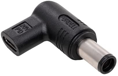 Akyga Plug for Universal Notebook Adapter AK-ND-C08 USB-C / 7.4 x 5.0 mm + pin Dell (Compatible with Dell Laptops power less than 100W)
