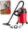 Nass Trockensauger 1000W, 18KPA Industriestaubsauger mit Blasfunktion, 15L Trocken Nass Staubsauger mit 2m Saugschlauch und 3m Kabel, für Zuhause, Garage, Werkstatt, Tierhaare (Standard)