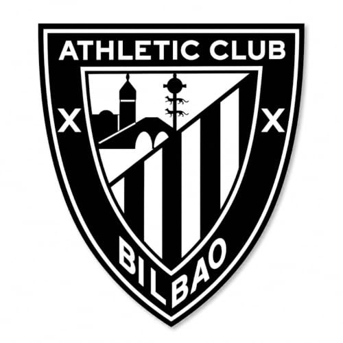 BUYLUX Cuadro Escudo Bilbao Pared Madera - Decoracion Habitacion, Hogar Moderno - Regalos Originales para Hombre, Niño - Cuadros Decoracion Salon Modernos - Poster Futbol (Athletic Bilbao)