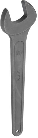 sourcing map Single Open Ended Spanner Wrench, 36mm (1 7/16-inch), Thicken Carbon Steel Open End Wrench Tool for Automotive Repair and Furniture Assembly, Grey