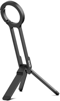 Ulanzi MA30 Mini Magnetic Smartphone Tripod - Magnetic hpone Holder - Portable Tabletop Tripod - With Carabiner - Black