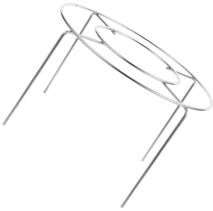 OFFSCH Rejilla De Enfriamiento De Acero Inoxidable 304 para Pasteles Pequeños (6-10 Pulgadas), Soporte Metálico Resistente, Apto para Hornear y Secar Cocina Doméstica y Panadería