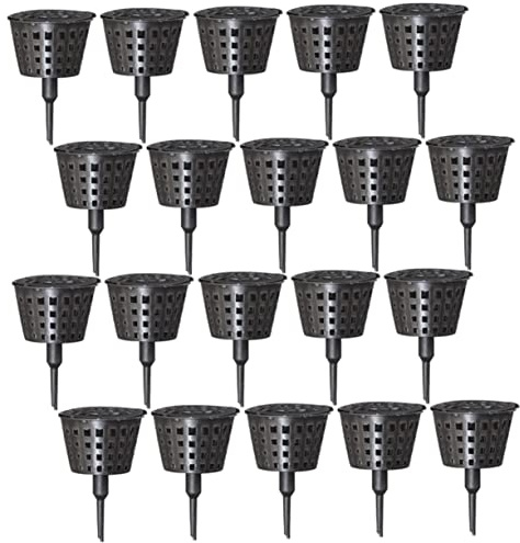Boîte D'engrais en Plastique Noire 30 Pièces pour Jardinage | Réutilisable, Réduit les Pertes de Fertilisant, Format Pratique pour Bonsaï et Plantes