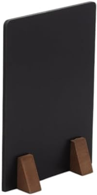 ADVERTISING PLATE INFORMATION chalk MENU A5 21x15cm with legs BROWN