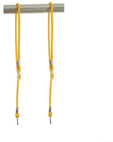 Cuerdas ajustables para columpio de árbol, paquete de 2 con hebillas de sujeción de carga, construcción de plástico resistente, longitud ajustable de 110 a 180 cm para juegos de columpios al aire