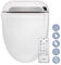 Electronic Smart Bidet Toilet Seat with Dryer, 608XR, Ultimate Version, 5 Cleaning Modes with Water Filter, Self-Cleaning Nozzle, Heated Toilet Seat, Remote and Side Button (608-small)