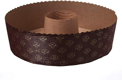 Pro DP 540 Einwegbackformen Papierbackformen Kranzbackformen Einmal Backform Papier Kranz rund Ø200mm 60mm hoch - Inkl. Verpackungslizenz in D