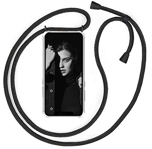 YuhooTech Handykette Hülle Kompatibel mit iPhone 12 Mini Handyhülle, Smartphone Necklace Hülle mit Band - Handyhülle mit Kordel Umhängenband - Schnur mit Case zum umhängen