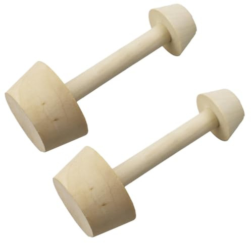 1set Wooden Egg Tart Pushers Double-Sided Tart Tamper Kitchen Tools for Baking Pastry Pusher with Smooth Finish for Egg Molds