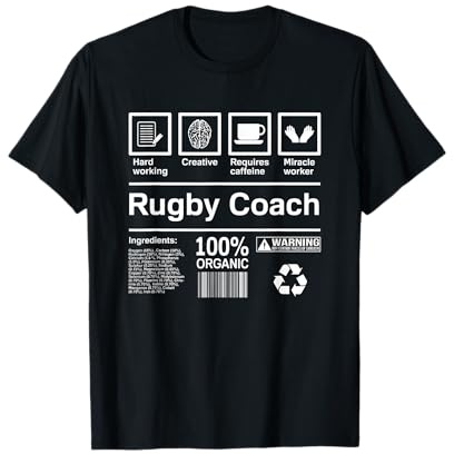 Maglietta da allenatore di rugby Maglietta