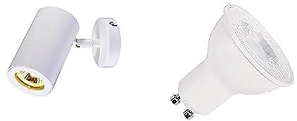SLV ENOLA B | Wand- und Deckenleuchte, Spot, LED Strahler, dreh- und schwenkbar, Beleuchtung innen, Deckenfluter, Deckenstrahler | inkl. effizientem GU10 Leuchtmittel, 3000K, Neutralweiß, einflammig