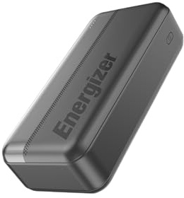 Energizer Batterie Externe 30000mAh Power Bank Chargeur Portable 2 USB-C et USB-A, Recharge Rapide 2,1A, Indicateur LED PowerSafe pour Smartphone, iPhone, Android, Tablette | Powerbank UE30050C