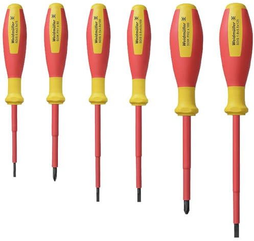 Weidmüller SDI SET S2.5-5.5/PH1/2 VDE Schraubendreher-Set Schlitz, Kreuzschlitz Phillips