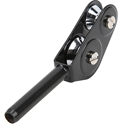 HERCHR Angelrute Roller Tipps Edelstahl Doppel Rollenführung Lager Meer Boot Angeln Trolling Tackle Zubehör Angelrute Spitze