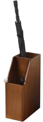 Regenschirmständer Schirmständer Mit Holzstruktur, Retro Regenschirmeimer Für Villa, Handelsschirm Organisator Behälter, Schirmständer Für Den Eingang, Keine Installation Erforderlich(Color:B)