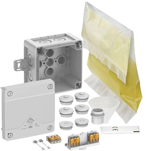 Spelsberg 40246001 Abzweigkasten (L x B x H) 92 x 92 x 60 mm Grau IP66, IP68 1 St.