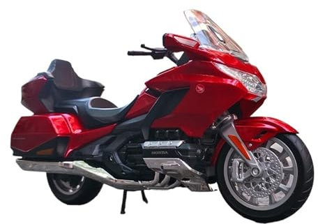 Miniatur Motorfahrzeug Modelle 1/12 Für Honda Gold Wing Motorrad Metall Motorradmodell Sammlerkollektion Für Erwachsene Druckguss-Nachbildung