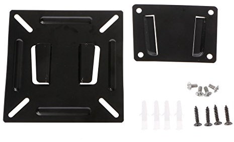 Soporte pequeño para pantalla LCD de 14 a 24 pulgadas, soporte de pared aplicable para uso doméstico y empresarial