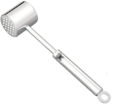 Martello inteneritore per carne, Ammorbidente for cucina, ammorbidente for carne a doppia faccia con 24 chiodi a martello, martello for carne for bistecca, pollo e pesce(Type B)