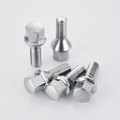 Tornillos perno Rueda Compatible Con Renegade 2015 2016 2017 2018 2019 2020 2021 2022 M12x1.25 Pernos De Llanta De Automóvil Pernos De Rueda Longitud Del Vástago 28 Mm