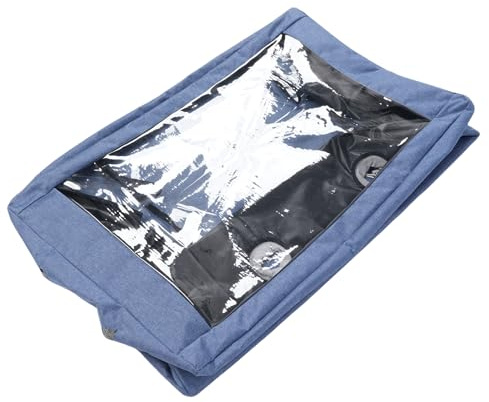 Fabater Säker och Bekväm Hundatomiseringslåda Dubbelt Ventilationssystem Husdjursnebuliseringslåda för Hemmabruk, små Hundar, Katter, PVC Oxfordduk 110x65x65cm