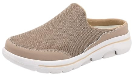 Tofflor herr träskor sommar slip-on tofflor utomhus ortopediska tofflor andas enstaka skor slip-skor sabots halkfria trädgårdsskor med fotvalvsstöd