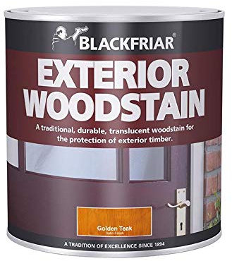 Blackfriar BKFTEWSBM500 Traditional Exterior Woodstain, 500 ml, Brown Mahogany