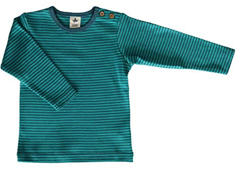 Leela Cotton unisex barn långärmad tröja, Donaublå/Lapis t-shirt, Blå donau, 128