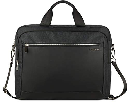 bugatti Sera Businesstasche Medium für Herren mit 15“ Laptopfach, Arbeitstasche Aktentasche Große Bürotasche
