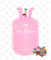 KingOfBallons 50 - Bombona de helio para 50 globos de 23 cm