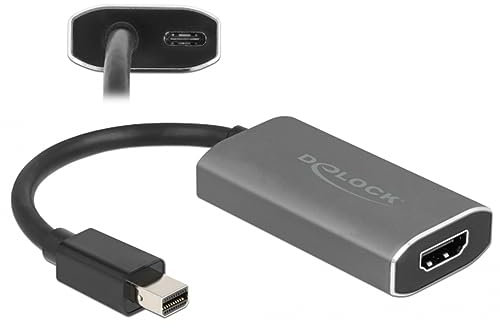 Delock Aktiver Mini DisplayPort 1.4 zu HDMI Adapter 8K mit HDR Funktion, 63200