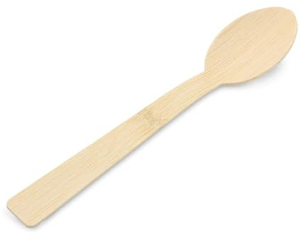100 Bambuslöffel Suppenlöffel Bio Löffel17cm