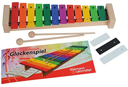 Schüler Glockenspiel bunt, Sopranmetallophon | Wiemann Lehrmittel