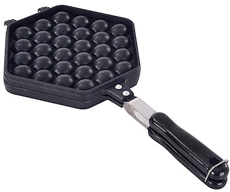 Amosfun 30-Hole Double-Sided Egg Waffle Mold Non-Stick Bakeware Baking Tool Kitchen Accessory for Household Cooking and Snack Preparation